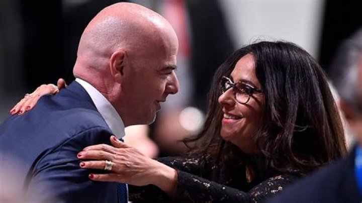 FIFA President Gianni Infantino And His Beautiful Wife